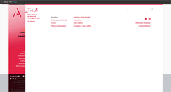Desktop Screenshot of angers.esba-talm.fr